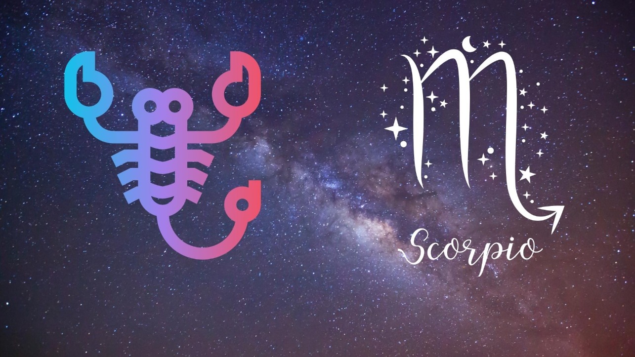 Scorpio zodiac sign symbols